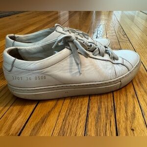 Common Projects Original Achilles Leather Sneakers Woman White 36 6